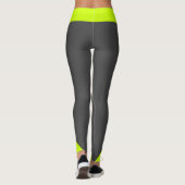 Aangepaste softball leggings (Achterkant)