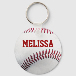 Aangepaste Softball-Sleutelhanger Sleutelhanger