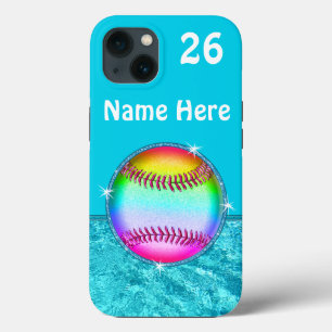Aangepaste Softball-telefoontas, NIEUW voor OUDER Case-Mate iPhone Case