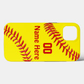 Aangepaste, Softball-telefoontassen, NEWEST - OUDE Case-Mate iPhone Case (Achterkant (horizontaal))