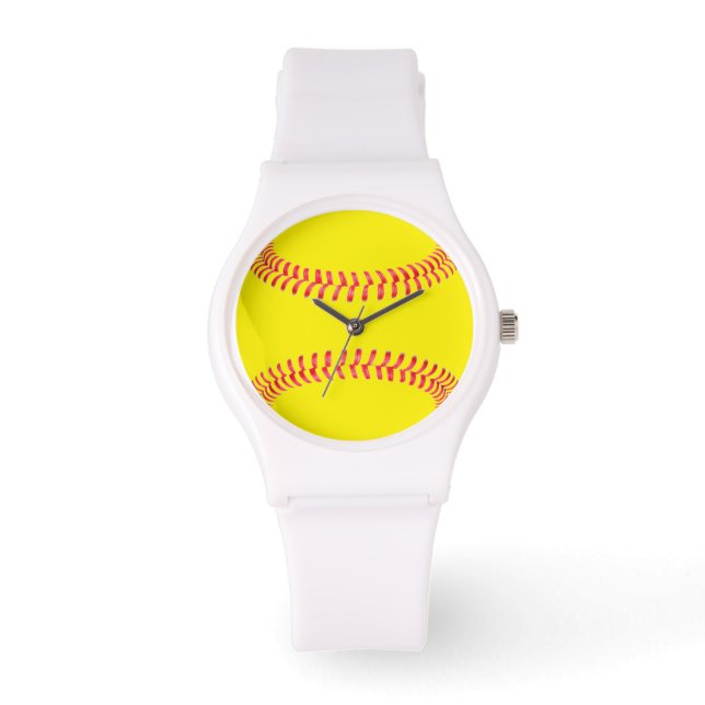 Aangepaste Softball Watch Horloge (Voorkant)