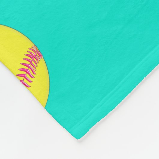 Aangepaste softwarebalkbaldepannen in elke KLEUR Fleece Deken (Hoek)