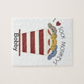 Aangepaste sokaap monkey Puzzle/Speelgoed Legpuzzel (Horizontaal)