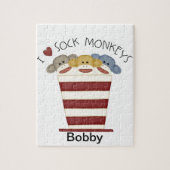 Aangepaste sokaap monkey Puzzle/Speelgoed Legpuzzel (Verticaal)