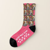 Aangepaste Sokken voor foto-opnamen (Links - buitenkant)