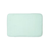 Aangepaste Solid Light Mint Groene Kleur Geheugens Badmat (Voorkant)