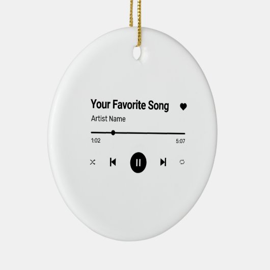 Aangepaste Song Favorite Song One Photo Coffee Mok Keramisch Ornament (Rechts)