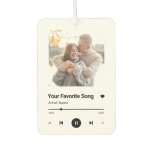 Aangepaste Song Favorite Song One Photo Coffee Mok Luchtverfrisser