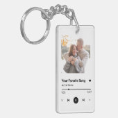 Aangepaste Song Favorite Song One Photo Coffee Mok Sleutelhanger (Voorkant Links)