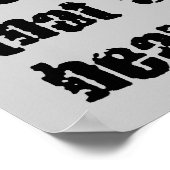 AANGEPASTE SONG LYRICS HEART SPILL SAD EMO OPMERKI POSTER (Hoek)