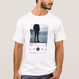 Aangepaste Song Naam Shirt, Aangepaste Muziek Shir T-shirt