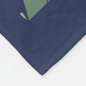 Aangepaste Souvenir Camping Collage Campers Fleece Deken (Hoek)