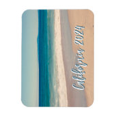 Aangepaste Souvenir Foto Ocean Blue Schilderachtig Magneet (Verticaal)