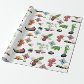 Aangepaste spa-objecten cadeaupapier (Uitgerold)