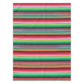 Aangepaste Spaanse Serape Mexican Blanket Fiesta Tafelkleed (Voorkant)