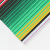 Aangepaste Spaanse Serape Mexican Blanket op maat Fleece Deken (Hoek)