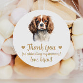 Aangepaste Spaniel bruiloft gunst Stickers
