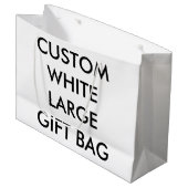 Aangepaste, speciaal voor grote glanzend cadeau groot cadeauzakje (Voorkant Gekanteld)