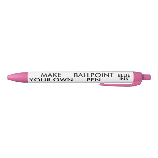 Aangepaste, speciaal voor PINK-ballpoint bestemde  Blauwe Inkt Pen