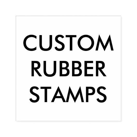 Aangepaste speciale 2,5-inch x 2,5-inch houten rub rubberstempel (Afrduk)