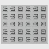 Aangepaste speciale actie voor bedrijven met Logo Cadeaupapier (Vlak)