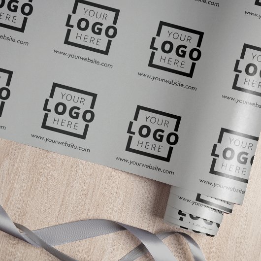Aangepaste speciale actie voor bedrijven met Logo Cadeaupapier