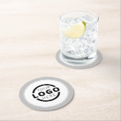 Aangepaste speciale actie voor bedrijven met Logo Ronde Kartonnen Onderzetter (Insitu)