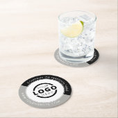 Aangepaste speciale actie voor bedrijven met Logo Ronde Kartonnen Onderzetter (Insitu)