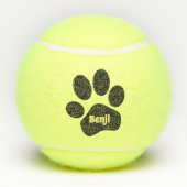Aangepaste speciale Dog Tennis Balls Tennisballen (Achterkant)