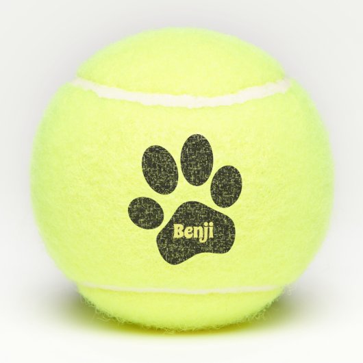 Aangepaste speciale Dog Tennis Balls Tennisballen (Achterkant)