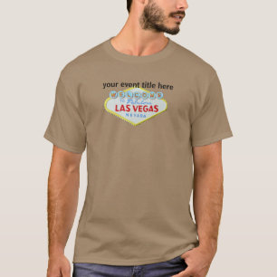 Aangepaste speciale evenementen in Las Vegas T-shirt