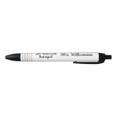 Aangepaste Speech Therapist SLP Speech Patholoog Zwarte Inkt Pen (Bodem)