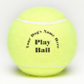 Aangepaste speelbal tennisballen (Achterkant)