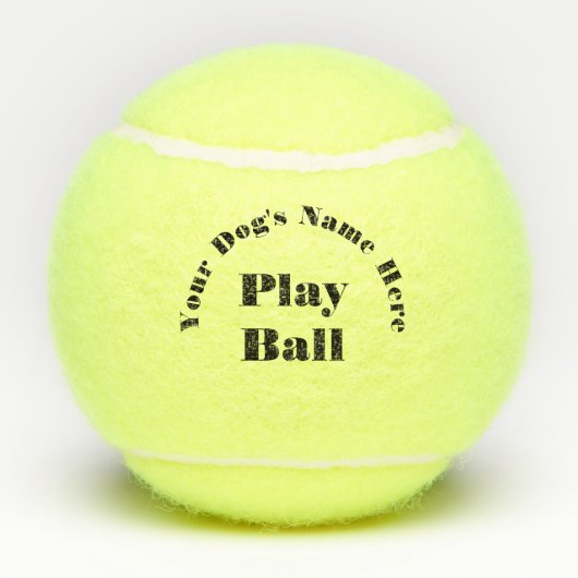 Aangepaste speelbal tennisballen (Achterkant)