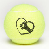 Aangepaste speelbal tennisballen (Voorkant)