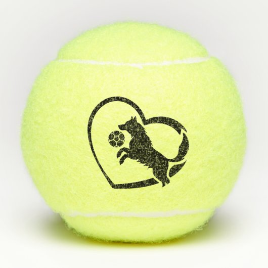 Aangepaste speelbal tennisballen (Voorkant)