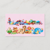 Aangepaste Speelgoed-winkel Visitekaartje (Achterkant)