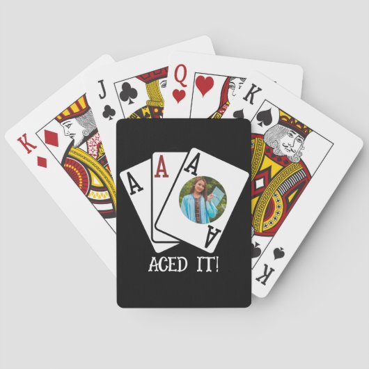 Aangepaste speelkaarten, 52 Deck Gepersonaliseerde Pokerkaarten (Achterkant)