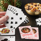 Aangepaste speelkaarten | Valentijnsdag pokerkaart (Insitu)