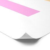 Aangepaste speelruimte voor pom-pasta's poster (Hoek)