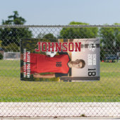Aangepaste Speler Foto voor Senioren Nacht Voetbal Spandoek (Insitu)