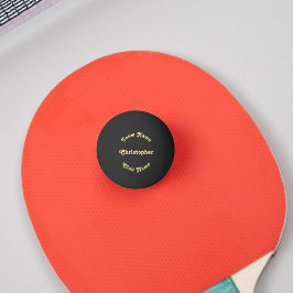 Aangepaste speler Team club Naam tabel Tennis Beer Pingpongbal