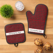 Aangepaste spelregels ovenwant & pannenlap set (Top down)