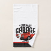 Aangepaste spierkraan 1967 Roodspoeling Bad Handdoek (Handdoek)