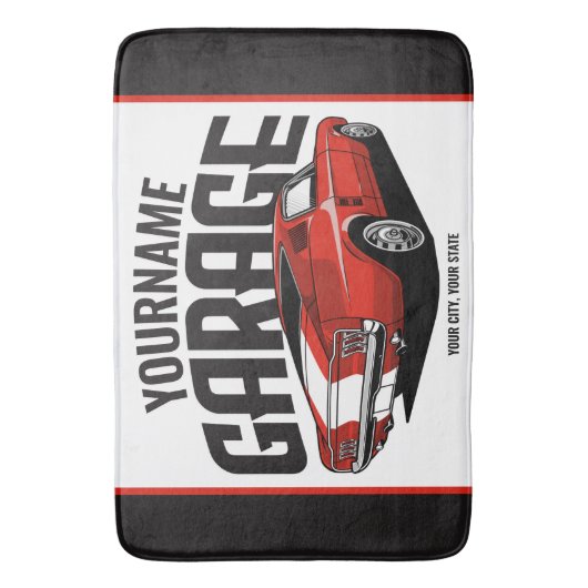 Aangepaste spierkraan 1967 Roodspoeling Badmat