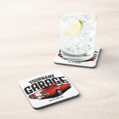 Aangepaste spierkraan 1967 Roodspoeling Bier Onderzetter (Rechterzijde)