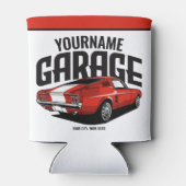 Aangepaste spierkraan 1967 Roodspoeling Blikjeskoeler (Achterkant)