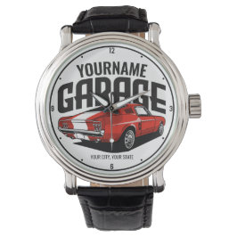 Aangepaste spierkraan 1967 Roodspoeling Horloge