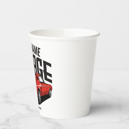 Aangepaste spierkraan 1967 Roodspoeling Papieren Bekers (Links)