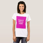 Aangepaste spiertank voor vrouwen maakt je eigen t-shirt (Voorkant volledig)